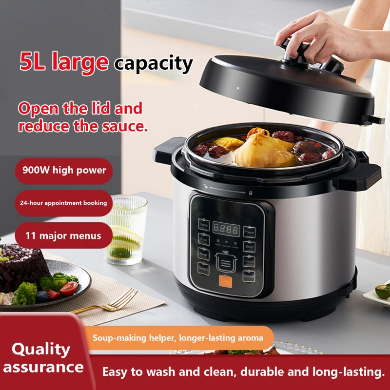 🍲 1050 W Electric Pressure Cooker – 5 L 10-in-1 Digital Multi-Cooker