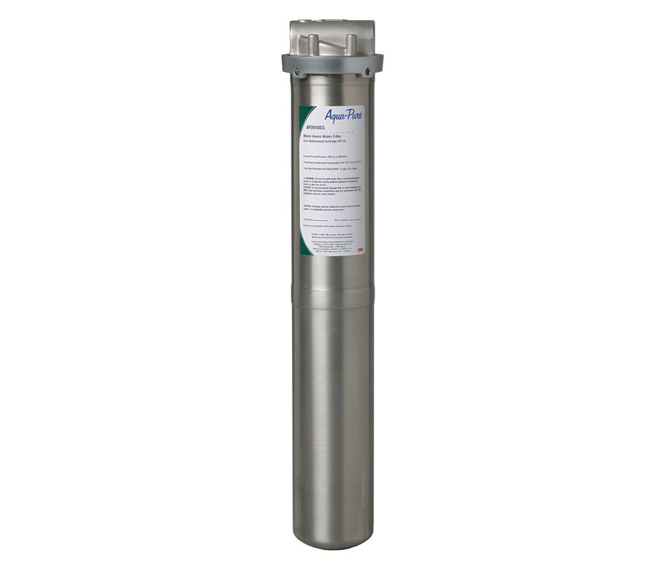 Cartridge Water Filter Housing, 304 Stainless Steel, 3/4" NPT