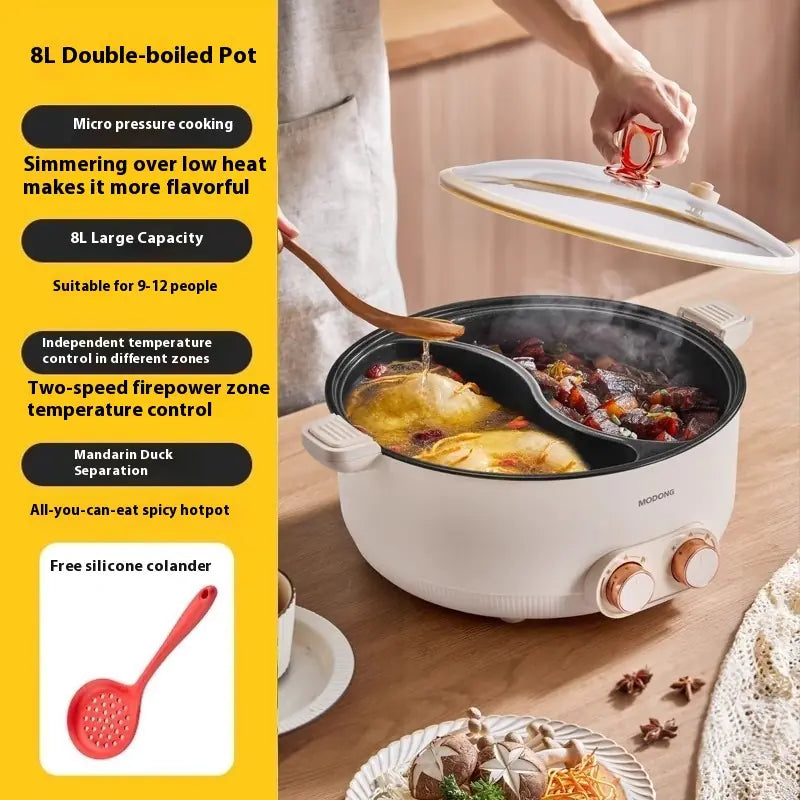 Large Capacity Electric Chafing Dish with Partition Control