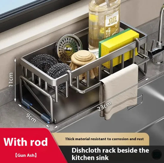 Kitchen Sink Caddy Draining Rack