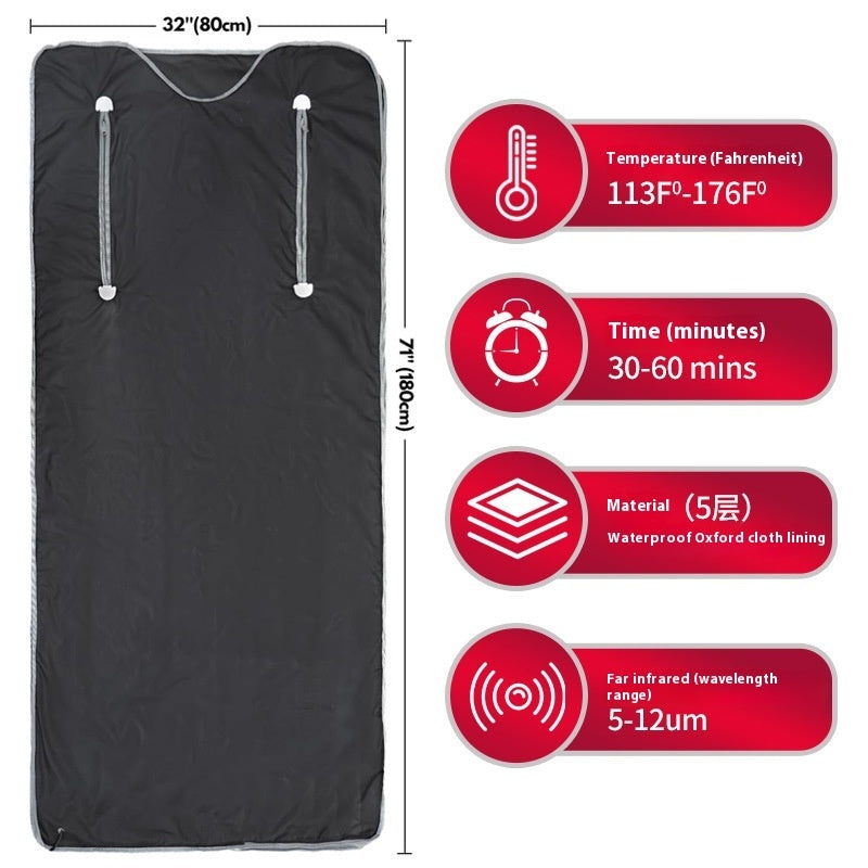 Far Infrared Sauna Blanket – Detox, Weight Loss & Full‑Body Therapy