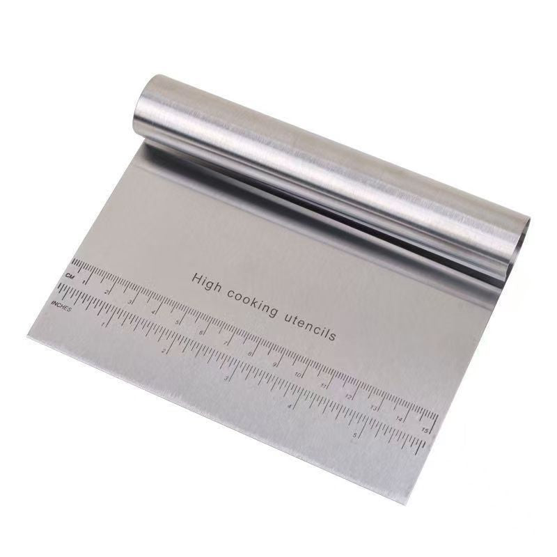 Stainless Steel Dough & Pizza Cutter ? Multi-Purpose Kitchen Tool with Ergonomic Handle