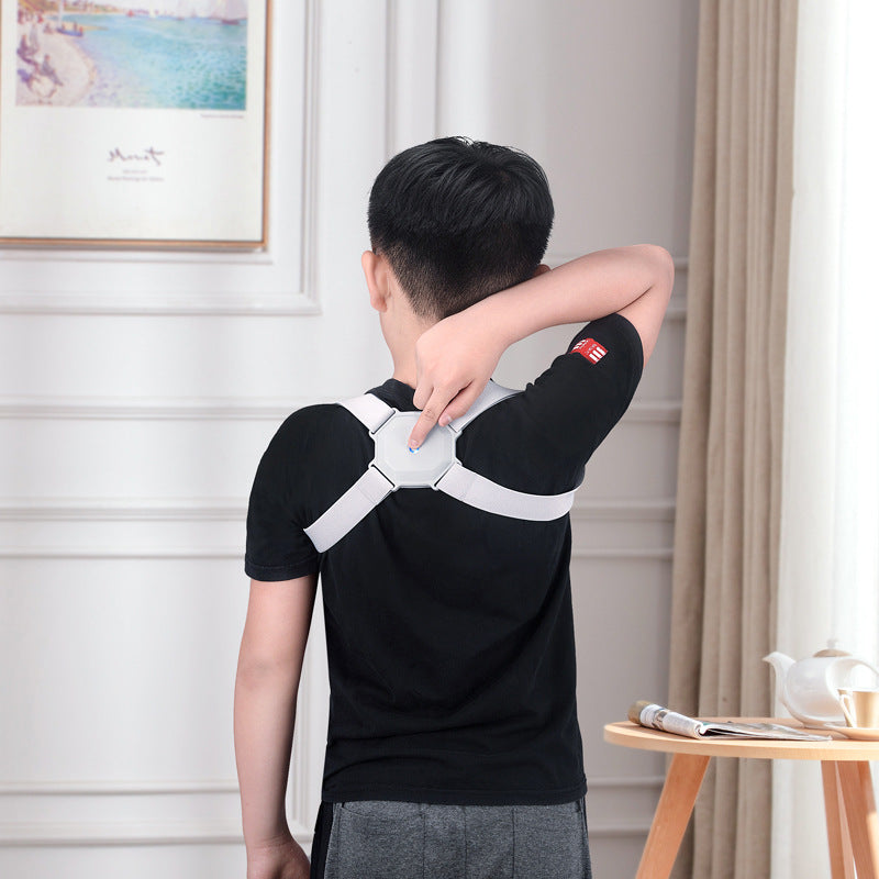 🧍 Smart Adjustable Posture Corrector Belt – Kids & Adults Posture Support
