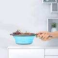 🥦 Foldable Silicone Colander – Space-Saving Strainer