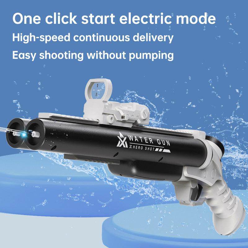 Double tube electric water gun