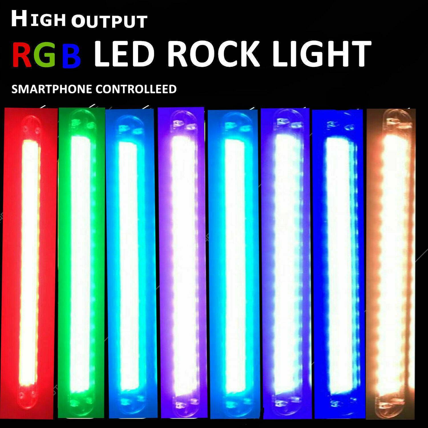 RGB Car Underglow Neon Strip Kit