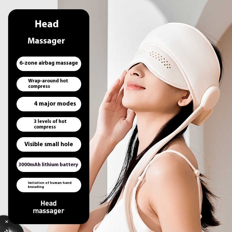 Head & Eye Airbag Massage Instrument – Sleep Aid & Relaxation Tool