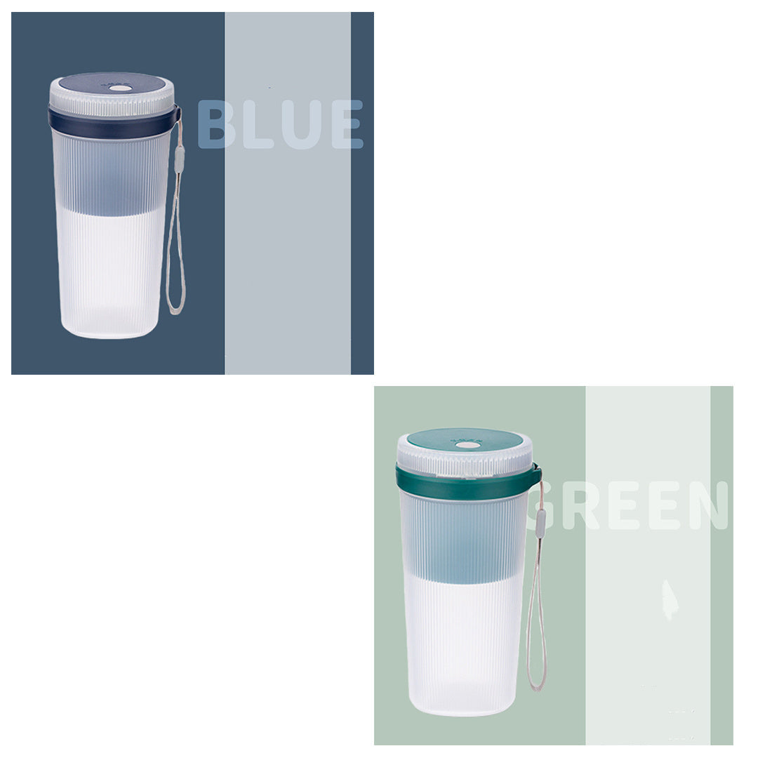 🍓 Portable USB Blender – Smoothie, Juicer & Sports Bottle in One