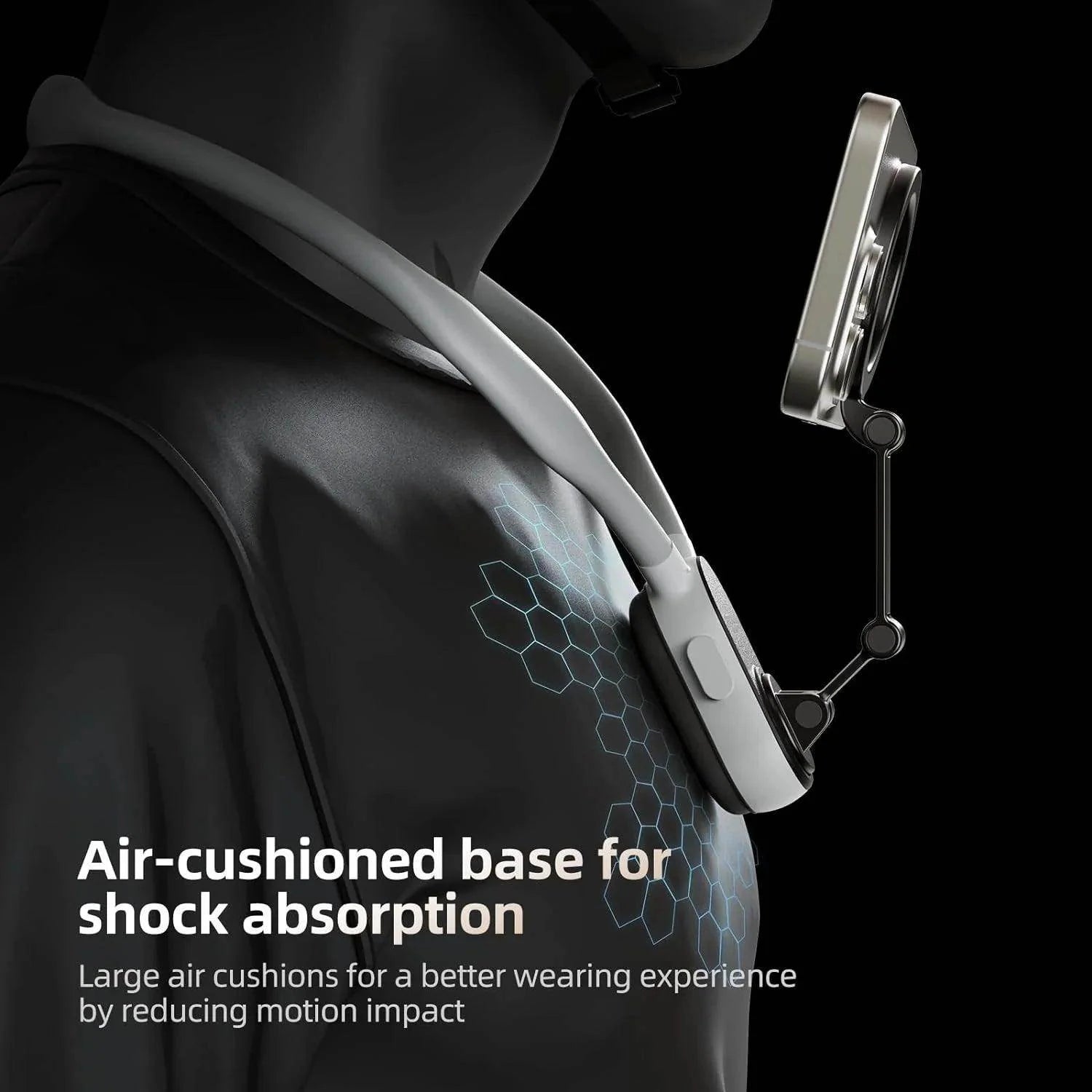 Silicone Magnetic Neck Mount for phone