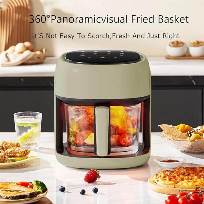 4.5L Smart Electric Air Fryer – Oil-Free 360° Convection Oven