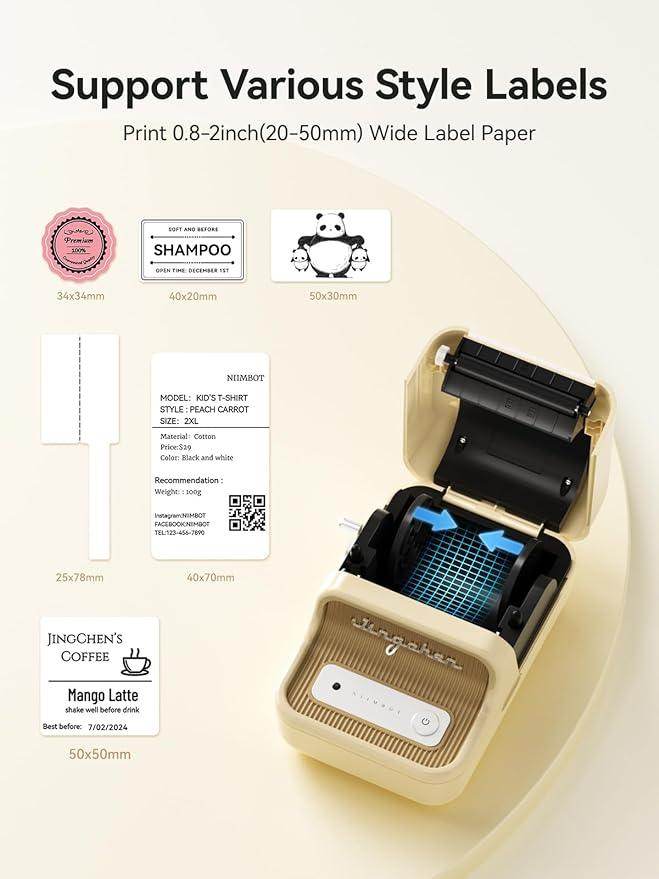 Portable Thermal Label Maker