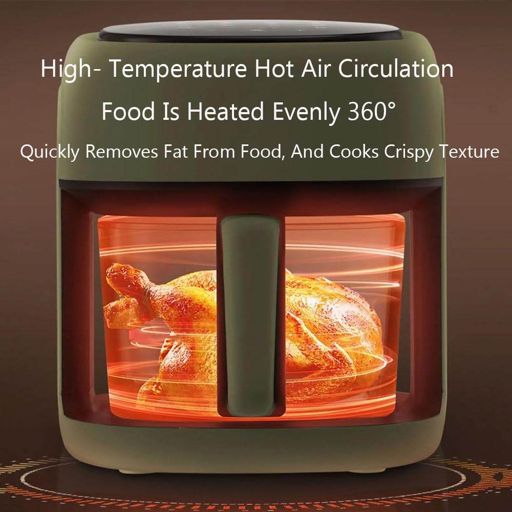 4.5L Smart Electric Air Fryer – Oil-Free 360° Convection Oven