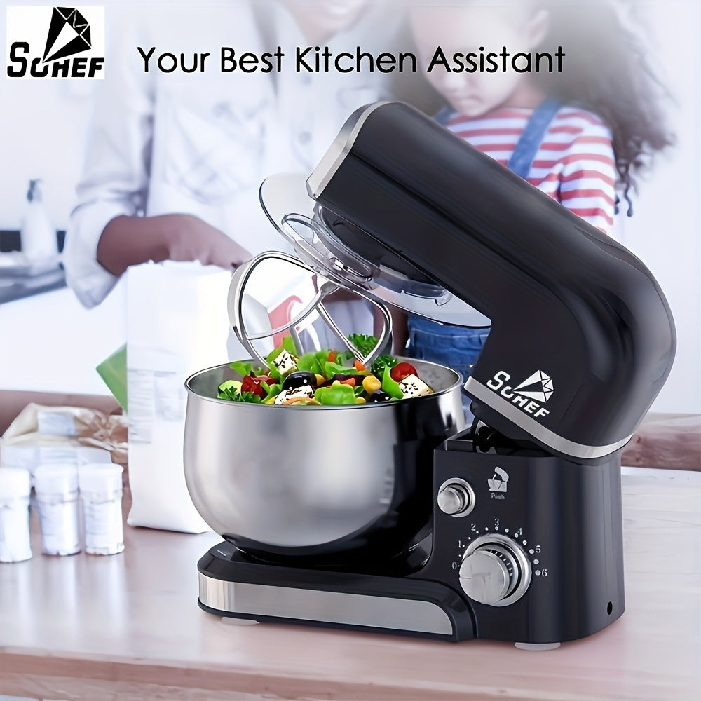 Fully Automatic Multi-functional Kitchen Electric Mixer, Automatic Dough Mixer, Home Whisk, Electric Food Mixer, Stand Mixer Cook MachineFully Automat