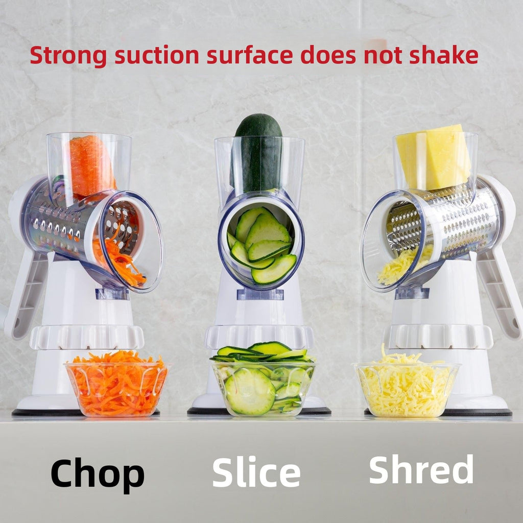 Manual Multi-Functional Vegetable Slicer ? Adjustable Veggie Cutter & Kitchen Prep Tool