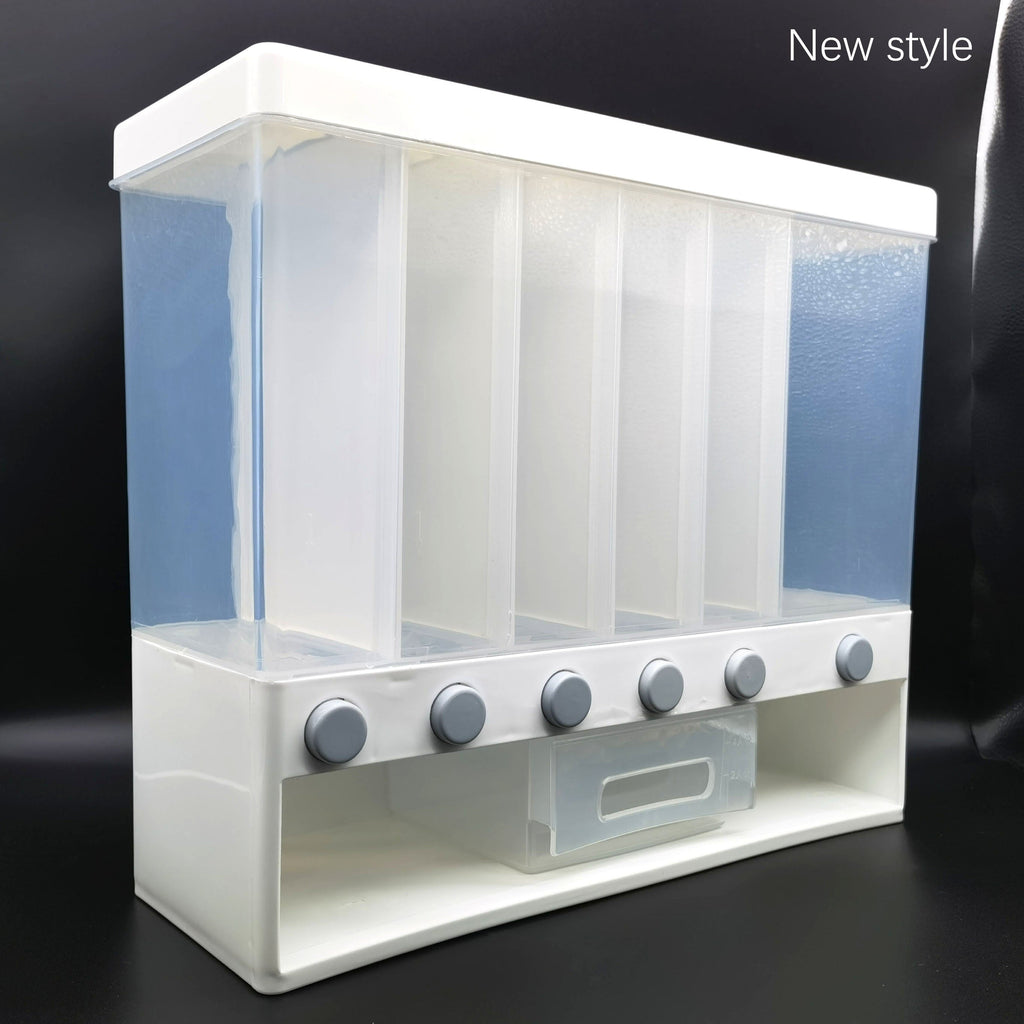 Large Capacity Grain Dispenser with Lids - Sealed Storage for Rice, Grains, Flour, and Pet Food - Leakproof and Pest-Resistant - Suitable for Camping, Restaurant, and Drying - Essential Kitchen Utensil