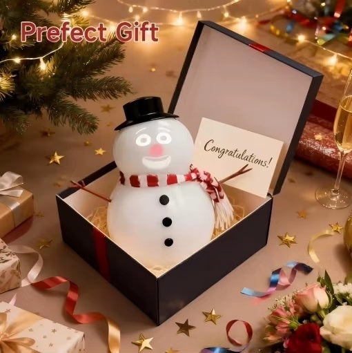 ⛄ Talking Animated Snowman – Light-Up Eyes & Playful Voice Décor