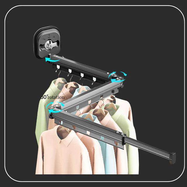 Suction Cup Folding Drying Rack