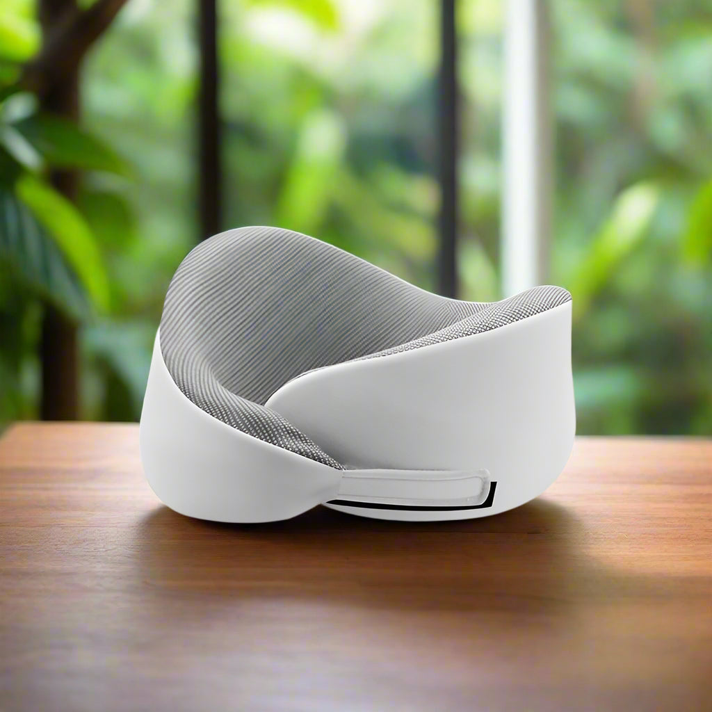 🌟 Adjustable Memory Foam U‑Shaped Travel Neck Pillow