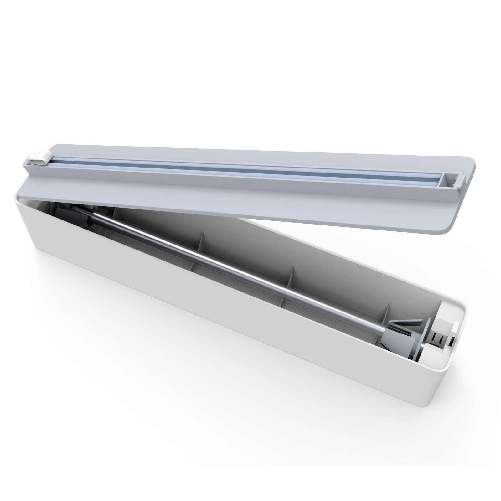 Magnetic Wall-Mounted Cling Film Cutter ? Tear-Free Kitchen Foil & Baking Paper Cutter