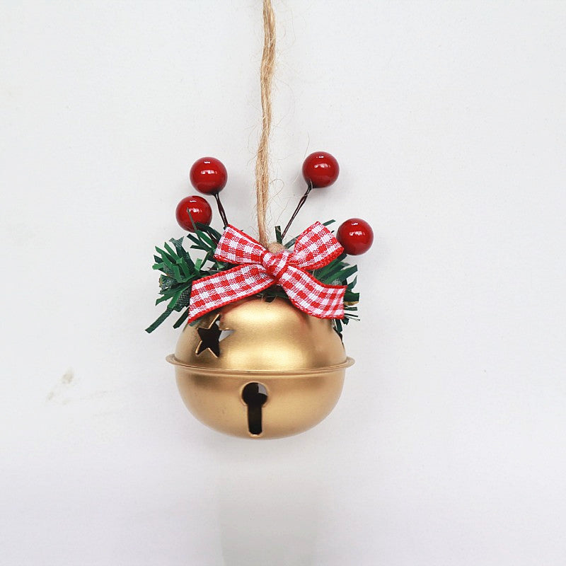 🔔 Jingling Bell Pendant – Hemp Rope Chinese Hawthorn Hanging Décor