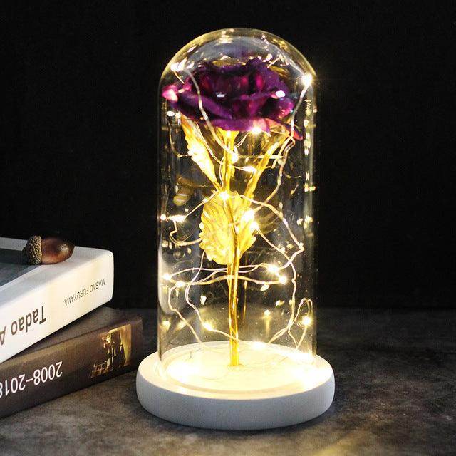 Bouquet Glass Cover Rose | Valentines Gifts for Girlfriend