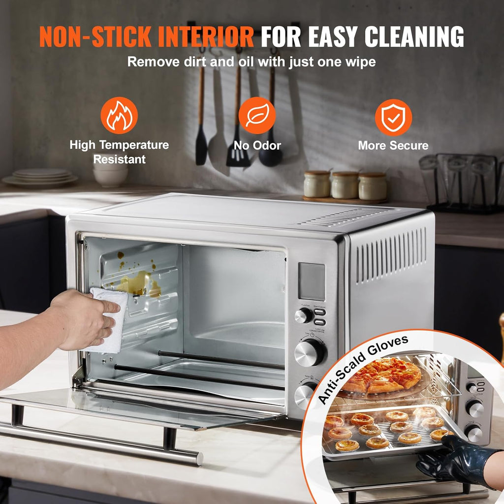 Countertop Convection Oven 28L – 10-in-1 Toaster