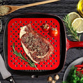 Square Reusable Air Fryer Liners – Non-Stick, Heat-Resistant & Eco-Friendly