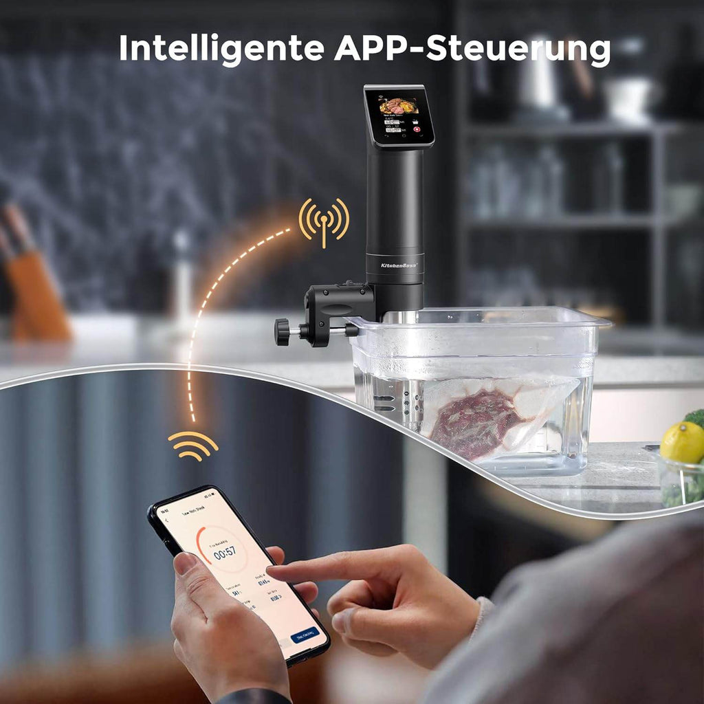 WiFi Sous Vide Cooker for Precision Cooking