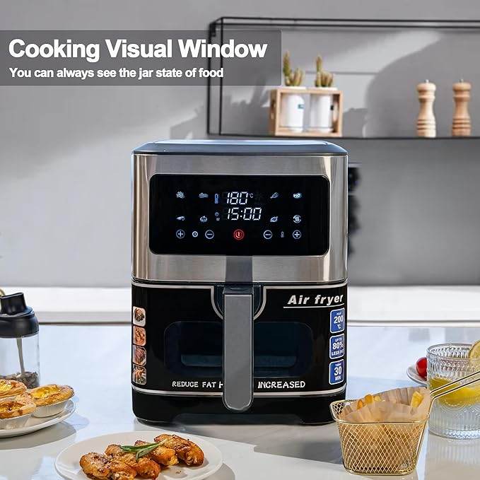 Large Capacity Air Fryer Visual Window Household