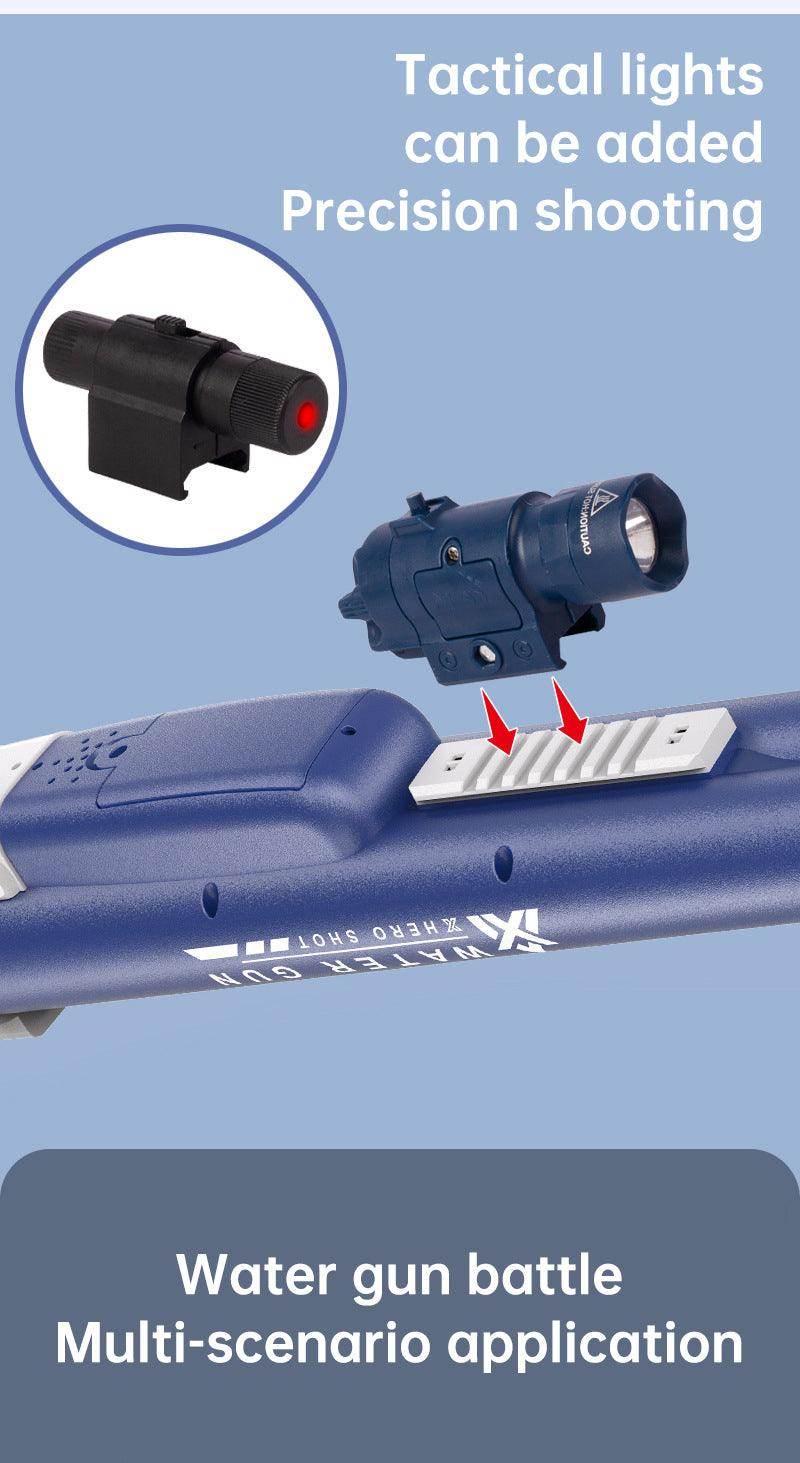 Double tube electric water gun