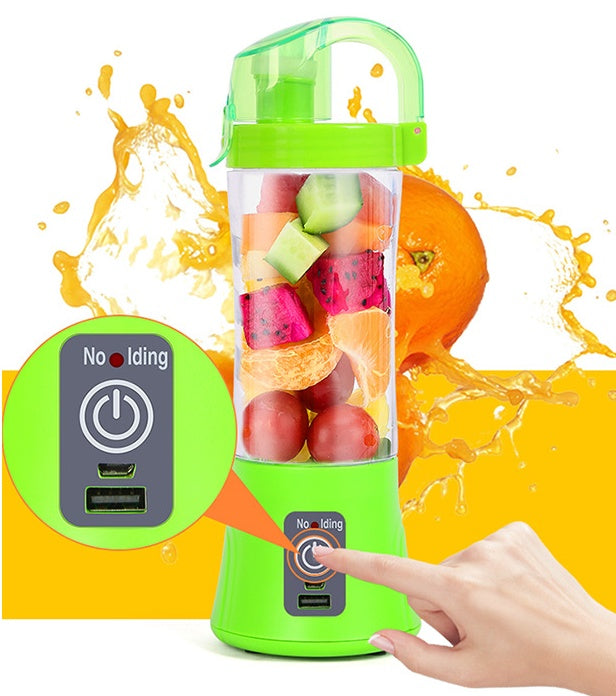 🍊 Portable USB Fruit Juicer – Rechargeable Smoothie Maker