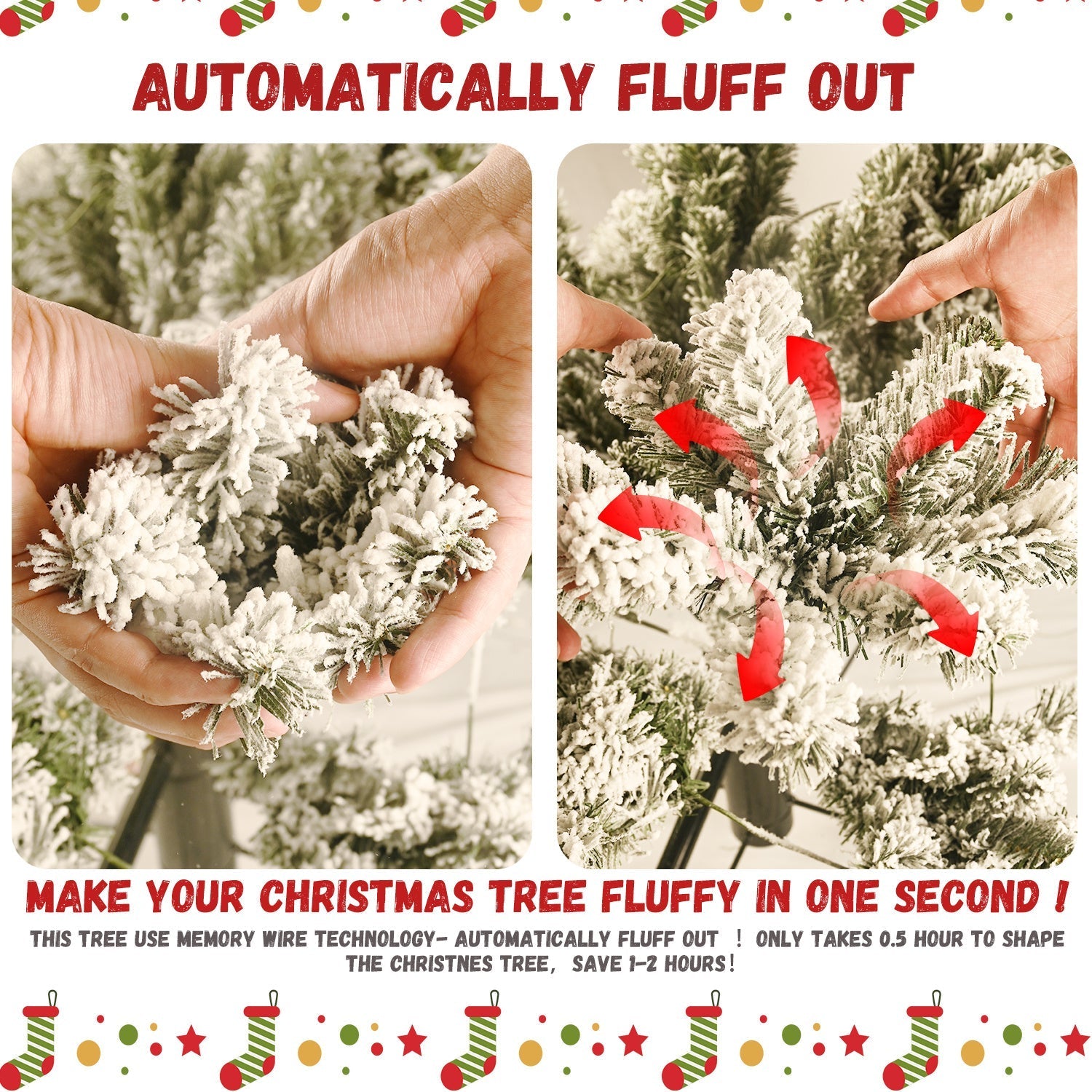 🎄 PVC Christmas Tree – Festive Home Decoration