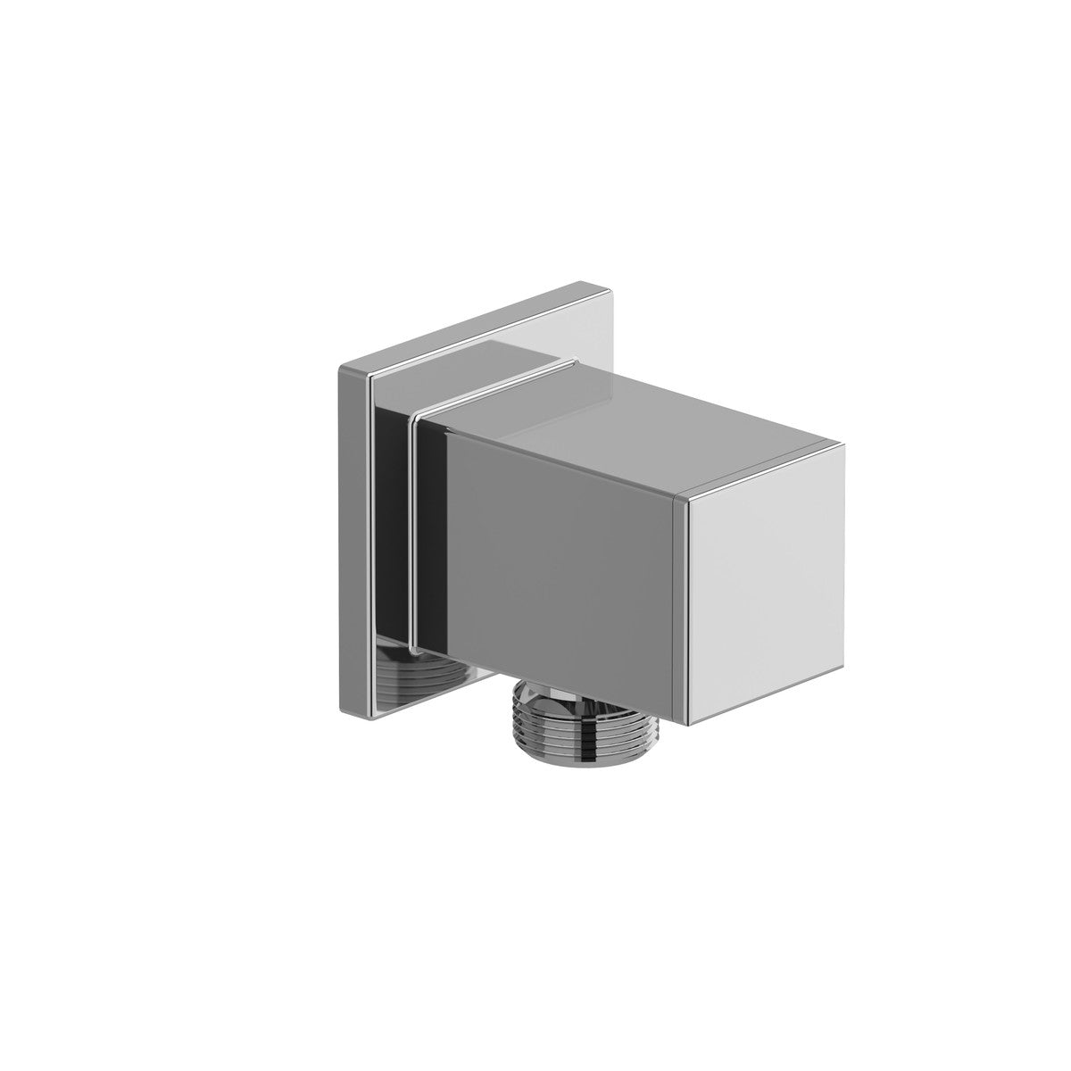 Riobel 30 Square Shower Kit: 2-Way System with Hand Shower and Shower Head