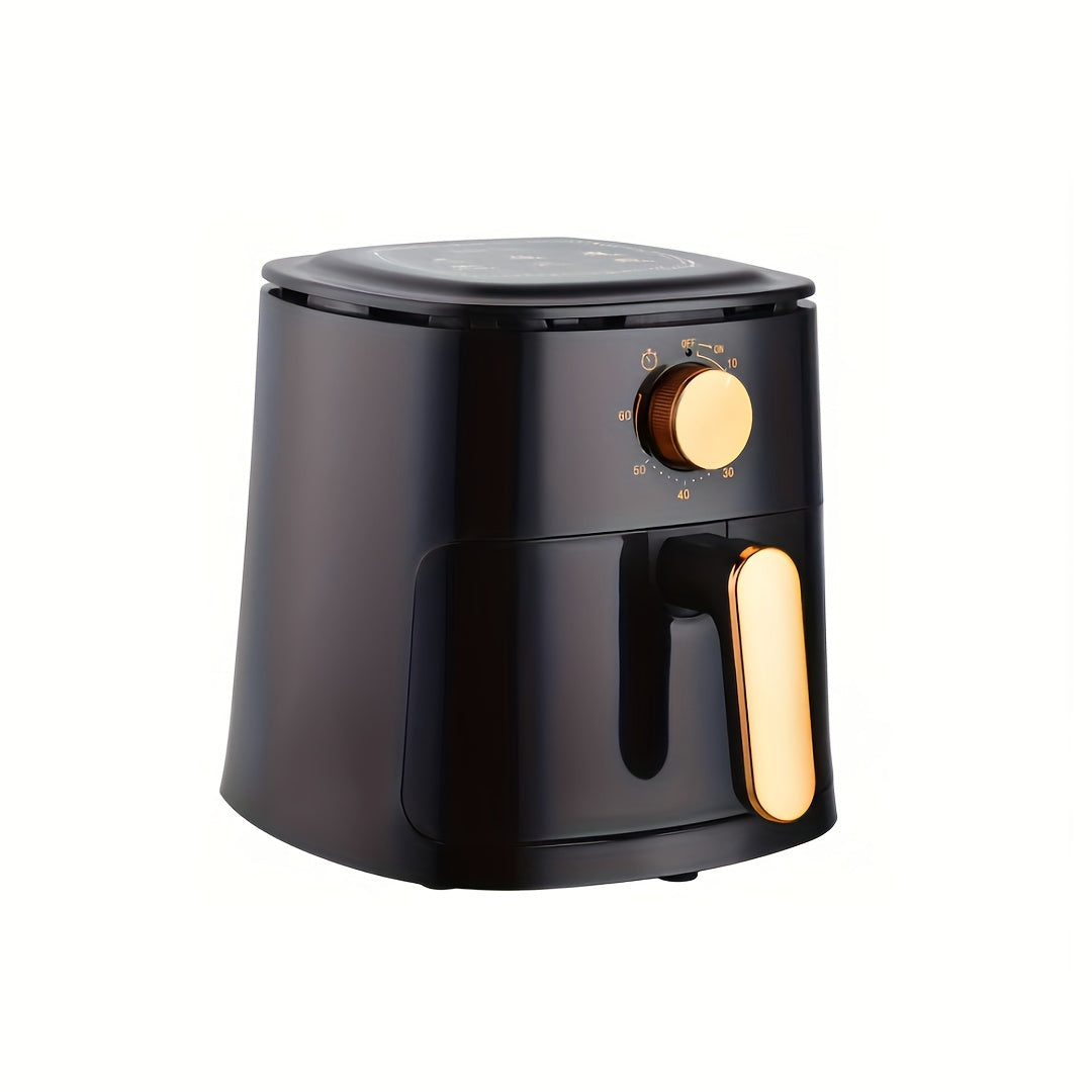 Mechanical Knob Type Air Fryer 1.06gal, BasicSimple Cooking Tool For Kitchen, MultifunctionalHousehold Healthy Cooking