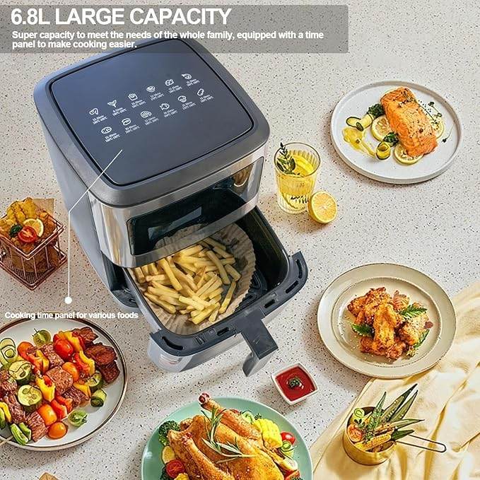 Large Capacity Air Fryer Visual Window Household