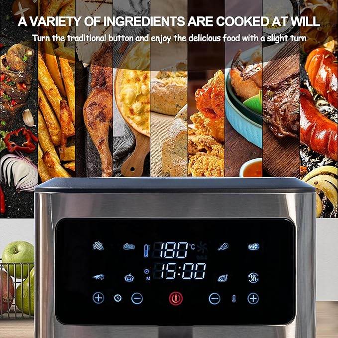 Large Capacity Air Fryer Visual Window Household
