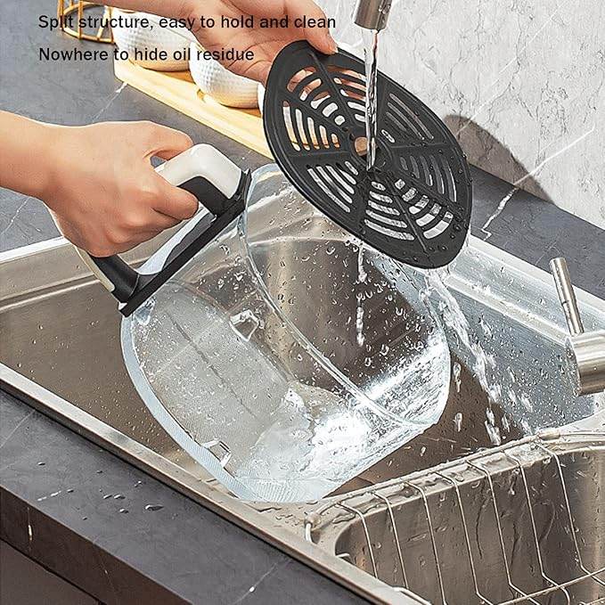 4.5L Smart Electric Air Fryer – Oil-Free 360° Convection Oven
