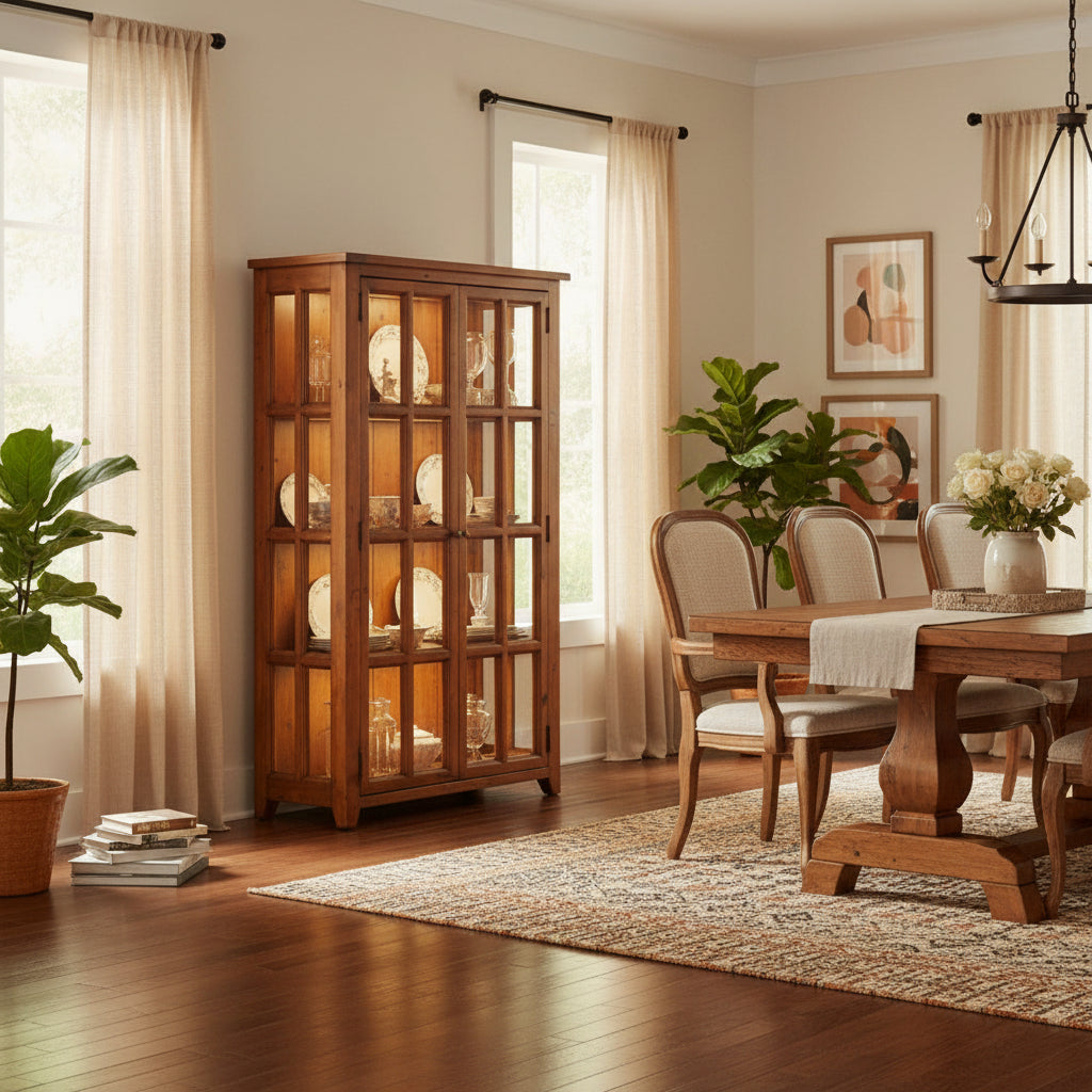 LH Home Irish Coast China Display Cabinet