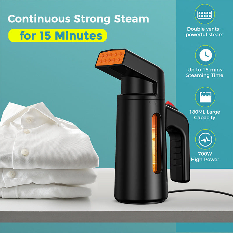 🧼 Portable Handheld Garment Steamer – Wet & Dry Electric Iron