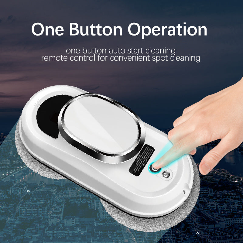Smart Window Cleaning Robot – 5600 Pa Strong Suction & Remote Control