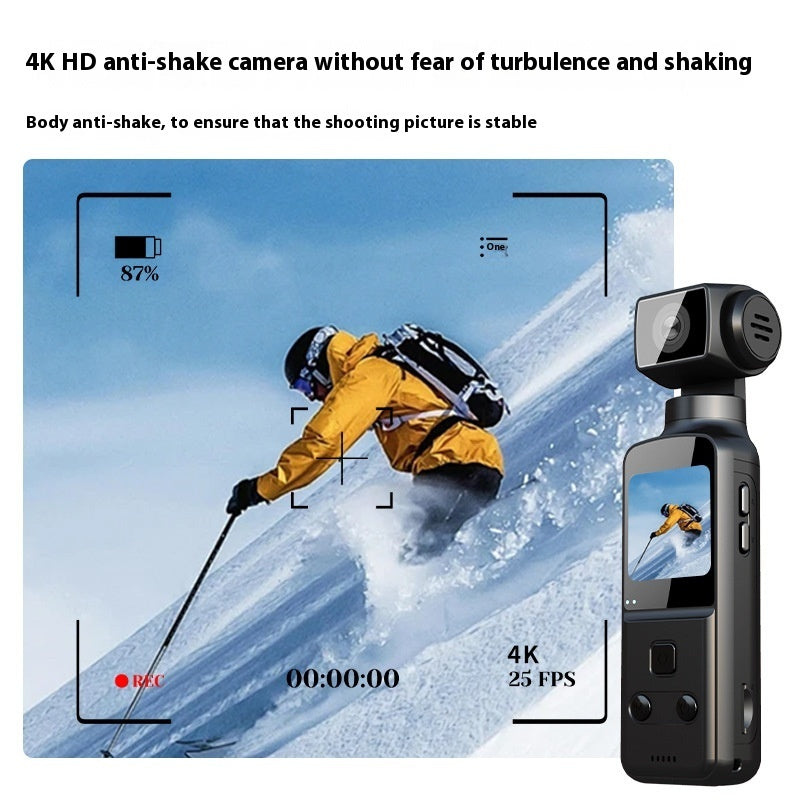 📸 4K HD Anti-Shake Pocket Sports Camera – Mini Action Cam for Outdoor & Travel