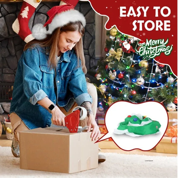 6.9 FT Lighted Christmas Inflatable Decoration - Inflatable Christmas Tree