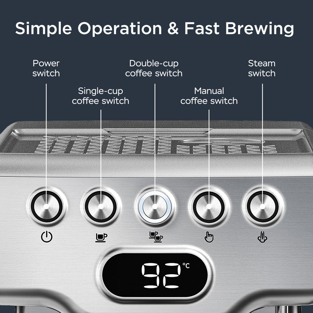 ☕ Geek Chef 20-Bar Espresso Machine