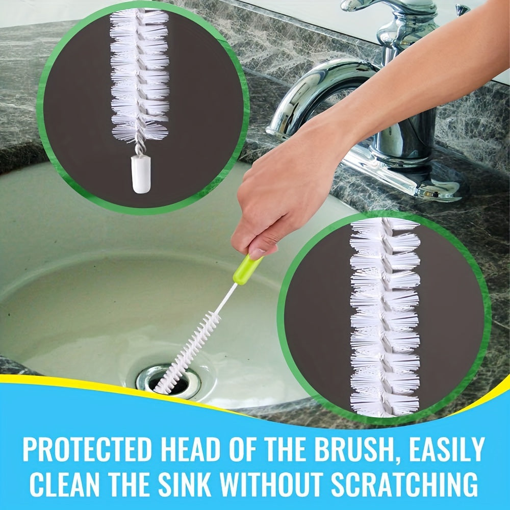 8pcs/set, Cup Brush, Long Handle Bottle Cleaning Brush, Straw Brush, Tea Stain Removal Brush, No Dead Corner, Multipurpose Kitchen Cleaning Brush, For Water Bottle, Tea Cup, Groove, Cleaning Supplies, Cleaning Tool, Christmas