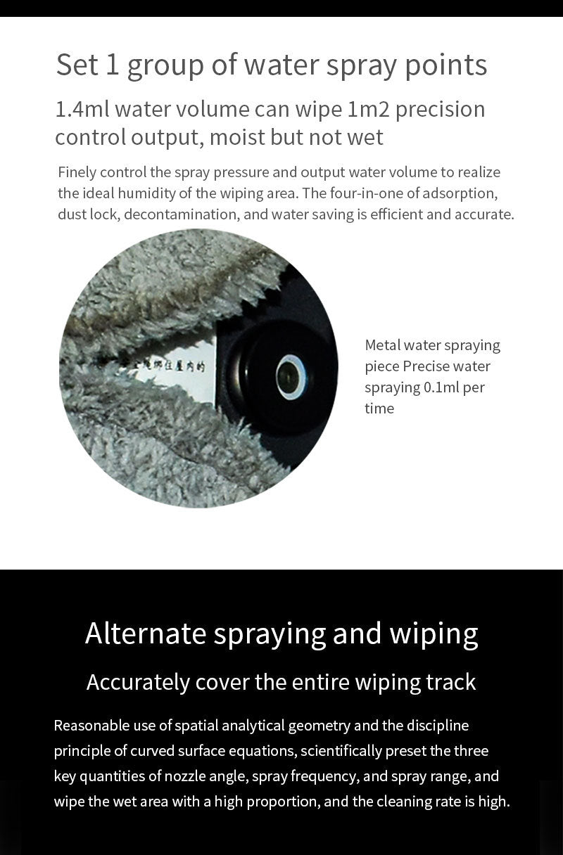 Smart Window Cleaner Robot – Auto Spray Glass & Tile Cleaning Robot