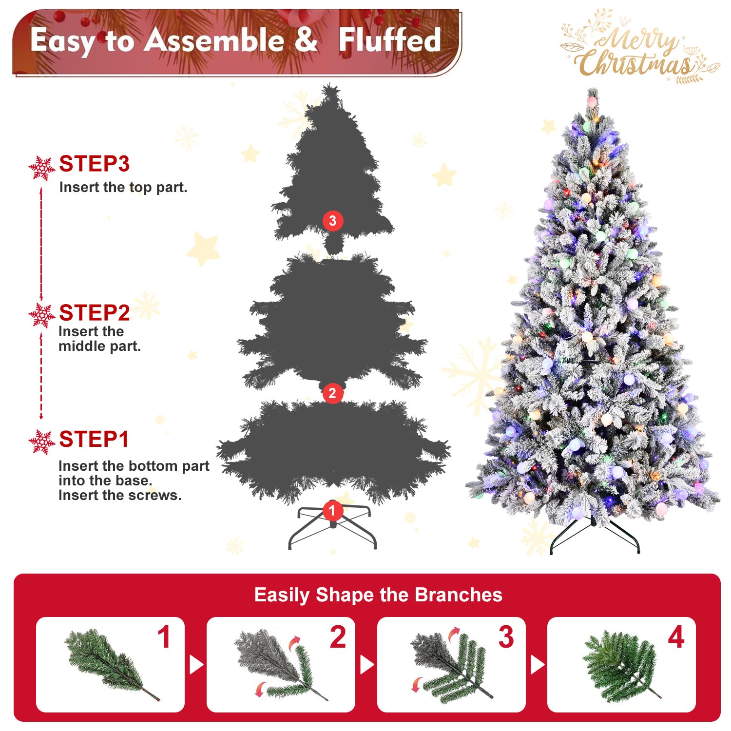 🎄 PVC Christmas Tree – Festive Home Decoration