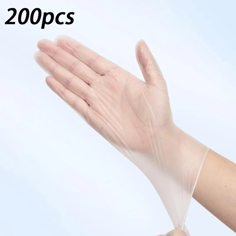 Heavy-Duty TPE Disposable Gloves – Food-Grade, Latex-Free, Multipurpose Gloves for Kitchen, Cleaning, Crafts & Everyday Use (Universal Size)