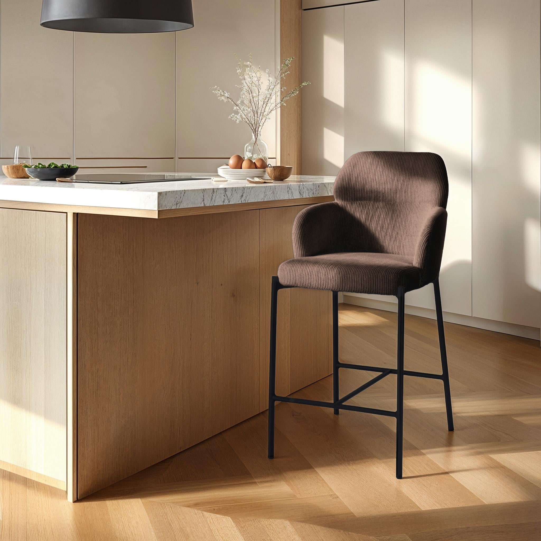 LH Home Allegra Counter Stool (Set of 2)
