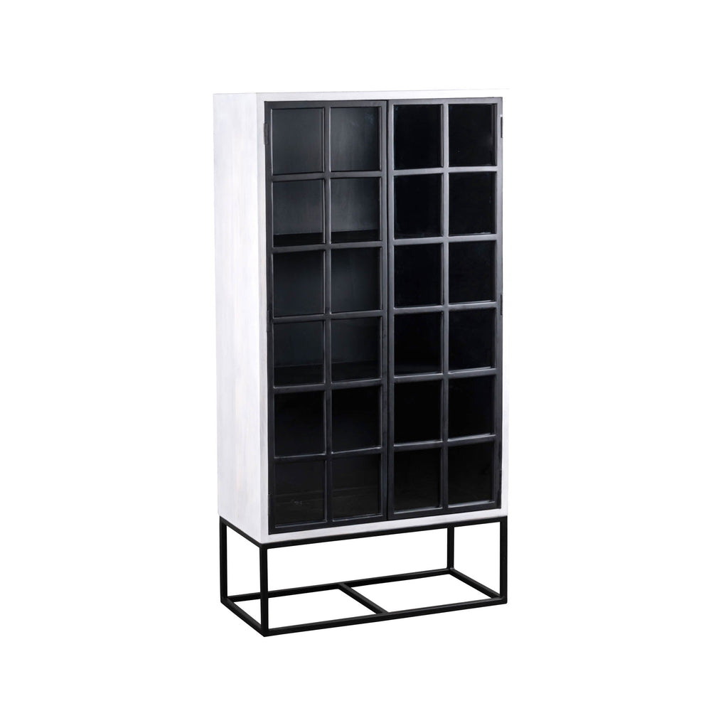 LH Home Caged Tall Cabinet