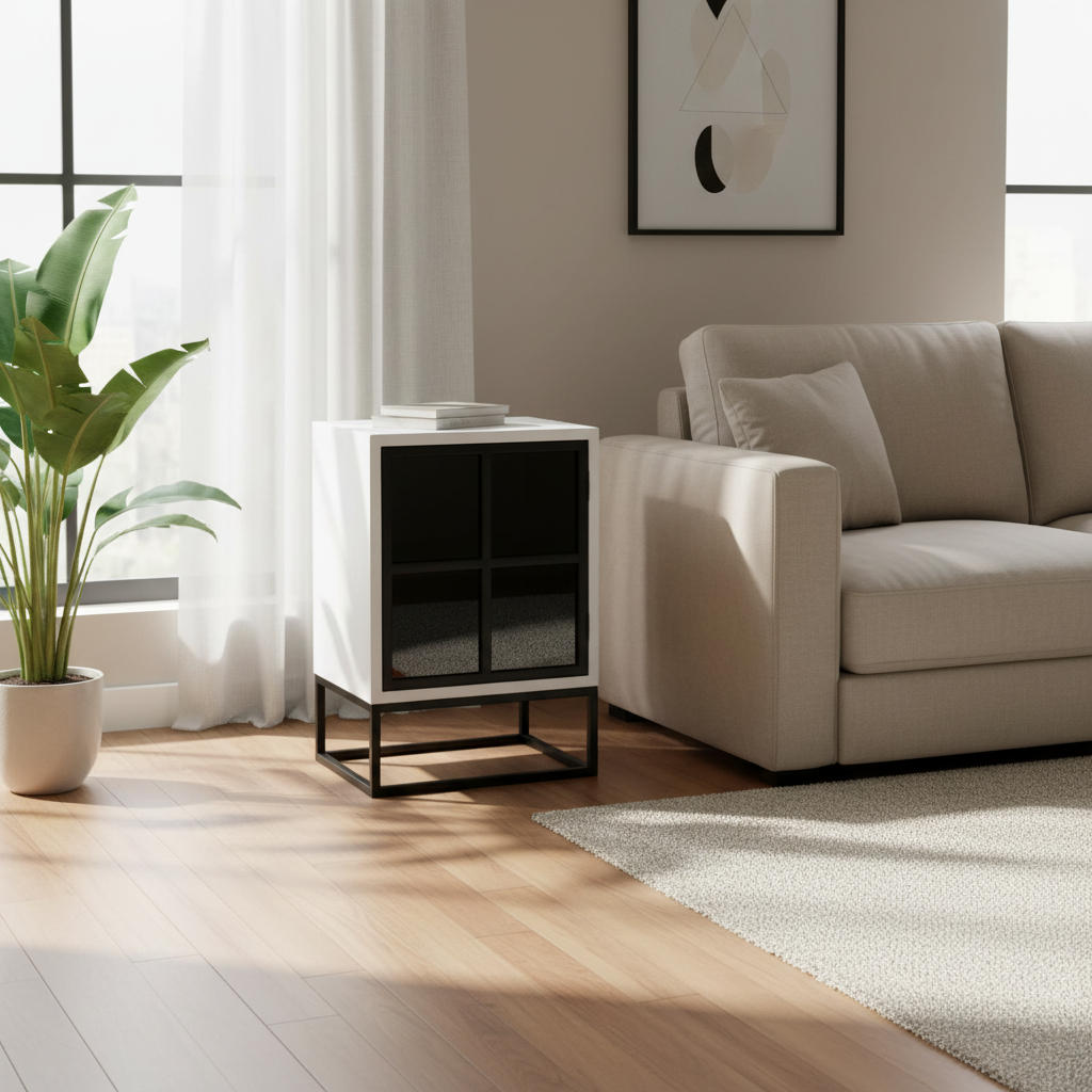 LH Home Caged Side Table